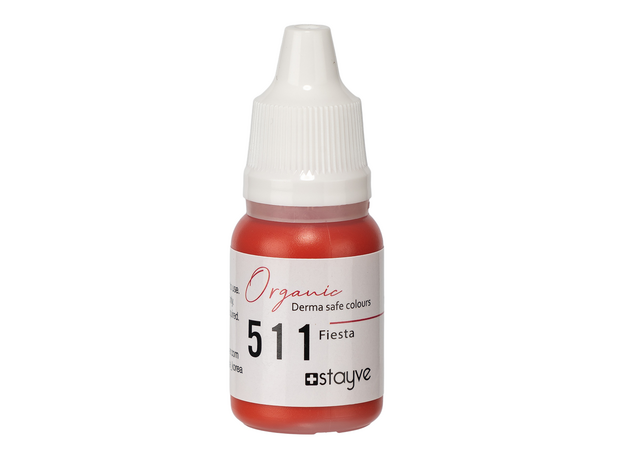 Stayve FIESTA Pigment Buze Organic Micropigmentare 10ml, image , 2 image