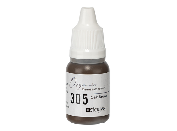 Stayve OAK BROWN Pigment Sprancene Organic Micropigmentare 10ml, image , 2 image