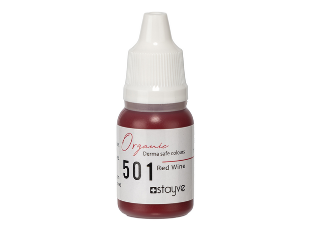 Stayve RED WINE Pigment Buze Organic Micropigmentare 10ml, image , 2 image
