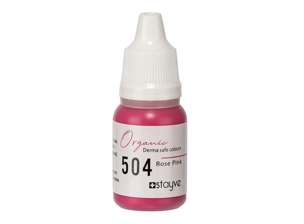 Stayve ROSE PINK Pigment Buze Organic Micropigmentare 10ml, image , 2 image