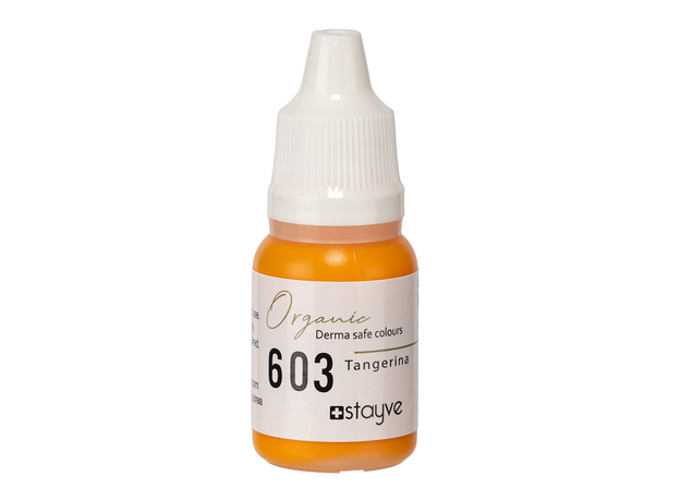 Stayve TANGERINA Pigment Corector Organic Micropigmentare 10ml, image , 2 image