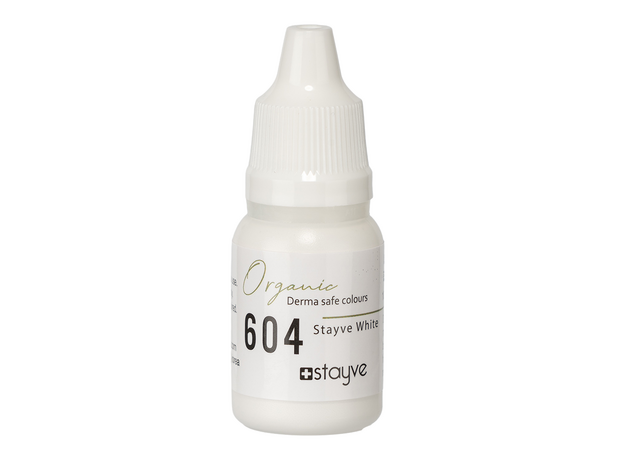 Stayve WHITE Pigment Corector Organic Micropigmentare 10ml, image , 2 image