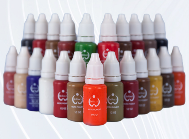 Biotouch BROWN Pigment Sprancene Micropigmentare 15ml, image , 5 image