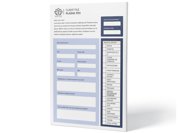Plasma Pen Fișă clienți, image , 2 image