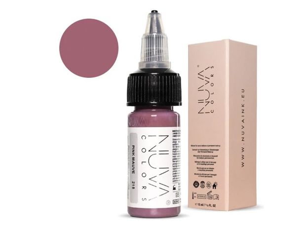 Kwadron Nuva Colors PINK MAUVE Pigment Buze Micropigmentare 15ml, image , 2 image