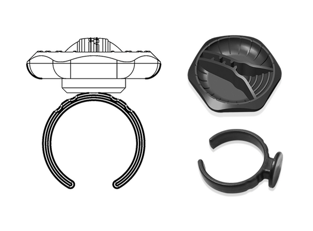 Inel Steril Hexagonal GIMO pentru Pigmenti, image , 2 image