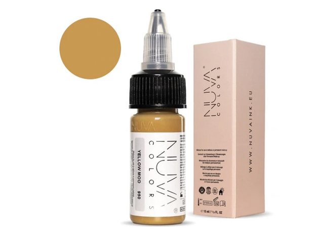 Kwadron Nuva Colors WARM MEDIUM Pigment Pleoape Micropigmentare 15ml, image , 2 image