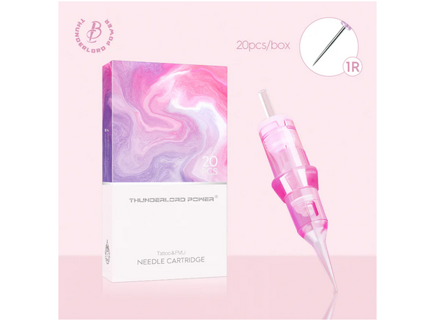 Thunder Pinky 1R 0.50mm Cartus Ac Micropigmentare, image 