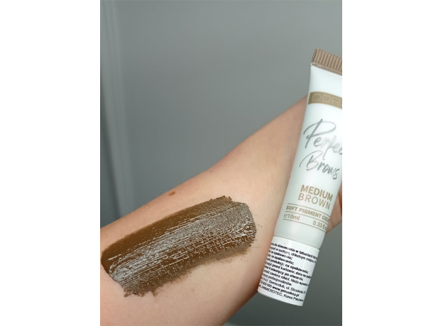 Adoreme Medium Brown Pigment lichid Sprancene Micropigmentare 10 ml, image , 2 image