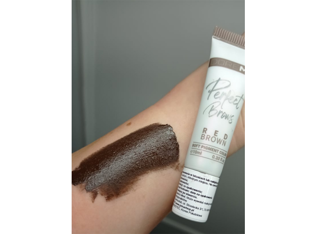 Adoreme Red Brown Pigment lichid Sprancene Micropigmentare 10 ml, image , 2 image