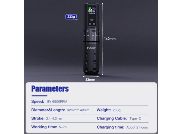 Dragonhawk Wireless Fold Pro 2 cu 1 baterie, image , 9 image