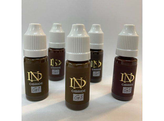 ND Pigment Sprancene Micropigmentare HYBRID G2 10ml, image , 2 image