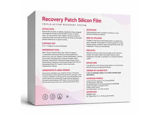 Recovery Patch Silicon Film – 10 patch-uri cu PFD, image , 2 image