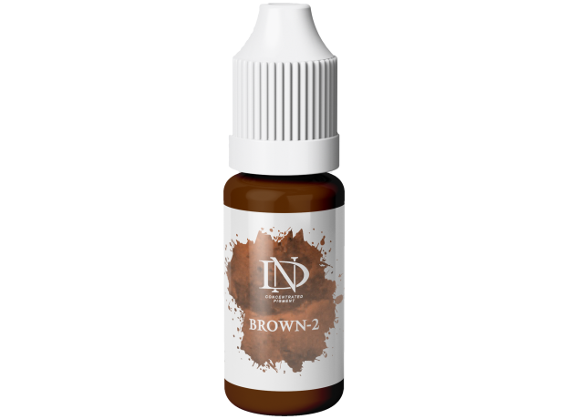 ND Brown 2 Pigment Sprancene Micropigmentare 5ml/10ml, image , 2 image