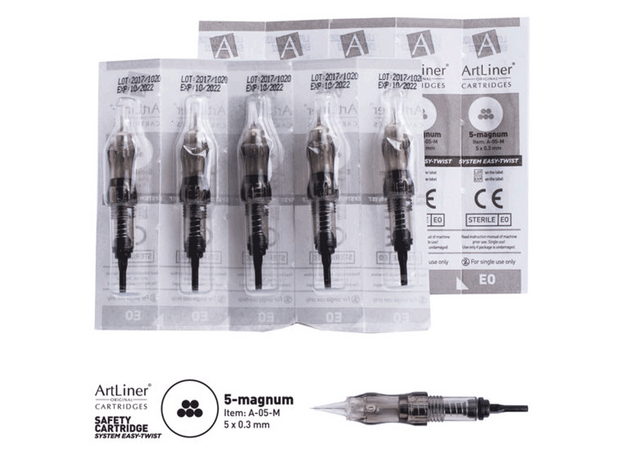 ArtLiner 5 Magnum 0.30mm Cartus Micropigmentare, image , 2 image
