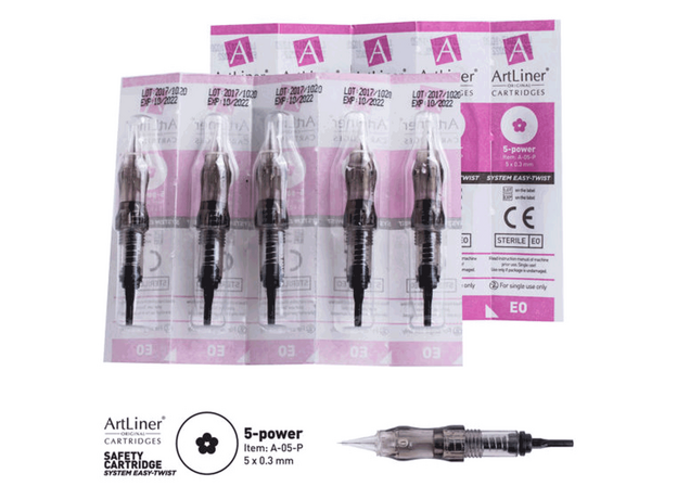 ArtLiner 5 Power 0.30mm Cartus Micropigmentare, image , 2 image