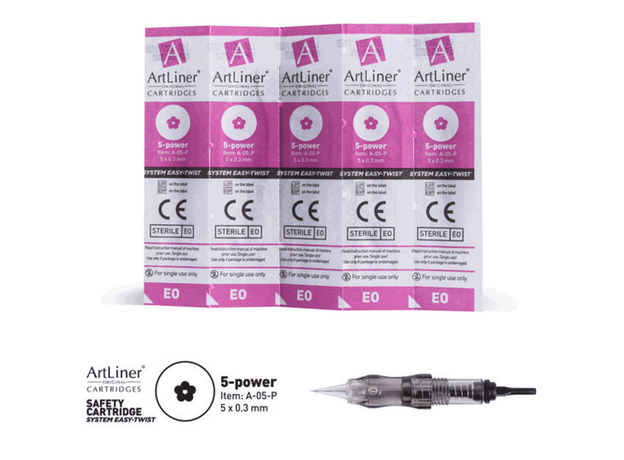 ArtLiner 5 Power 0.30mm Cartus Micropigmentare, image , 3 image