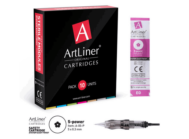 ArtLiner 5 Power 0.30mm Cartus Micropigmentare, image , 4 image