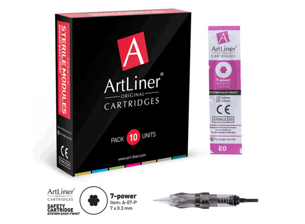 ArtLiner 7 Power 0.30mm Cartus Micropigmentare, image , 4 image
