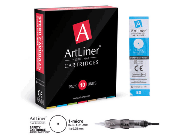 ArtLiner 1Micro 0.25mm Cartus Micropigmentare, image , 5 image