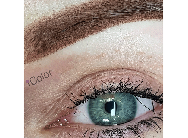 iColor DARK BLOND Pigment Sprancene Micropigmentare 10 ml, image , 3 image