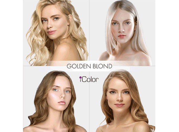 iColor GOLDEN BLOND Pigment Sprancene Micropigmentare 10ml, image , 5 image