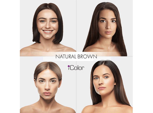 iColor NATURAL BROWN Pigment Sprancene Micropigmentare 10ml, image , 4 image