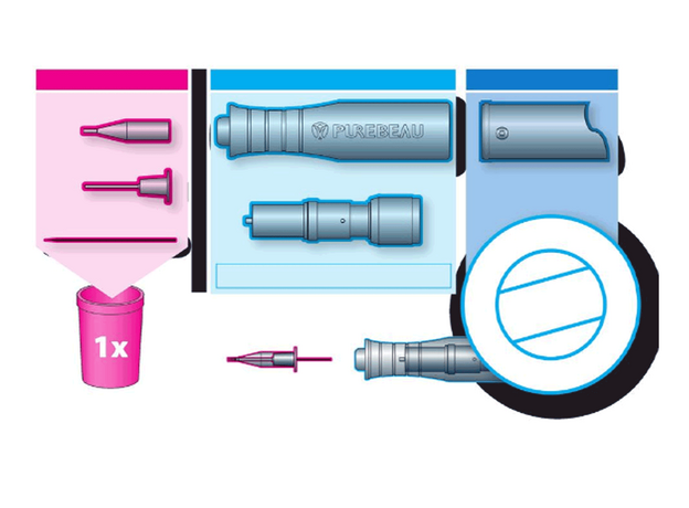 Purebeau 3ER Flat Ac Micropigmentare, image , 2 image